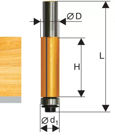 Фреза кромочная прямая ф127х38мм хв 12мм 10524 купить в Ханты-Мансийске