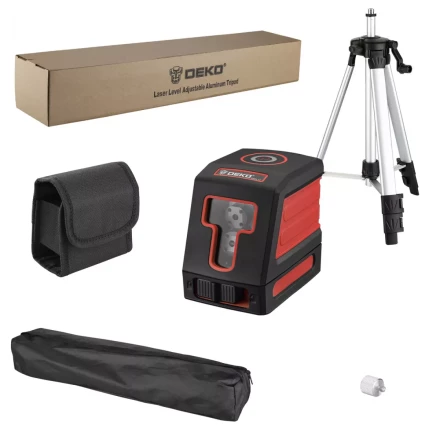 Уровень лазерный DKLL11 SET 2 DEKO, 065-0271, со штативом купить в Ханты-Мансийске