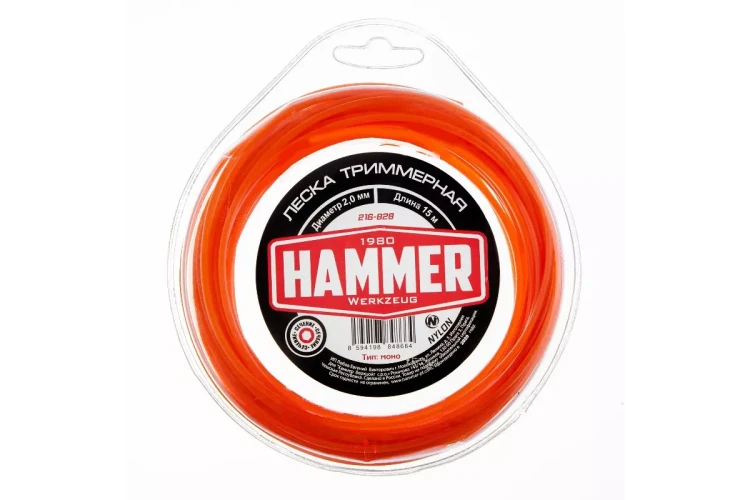 Леска для триммеров HAMMER 216-828 купить в Ханты-Мансийске