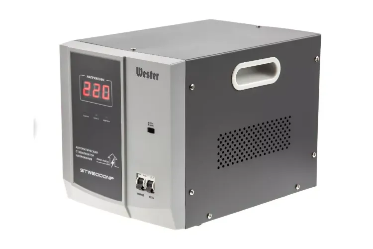 Стабилизатор напряжения WESTER STW5000NP купить в Ханты-Мансийске