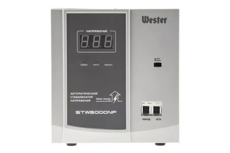 Стабилизатор напряжения WESTER STW5000NP купить в Ханты-Мансийске