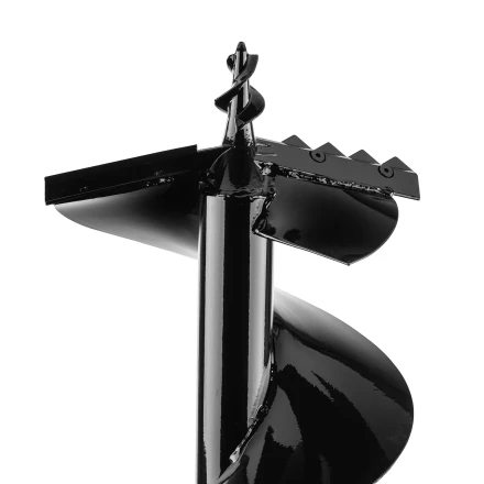 Шнек для грунта ER-300, диаметр 300 мм, длина 800 мм,соединение 20 мм, съемный нож Denzel 56010 купить в Ханты-Мансийске