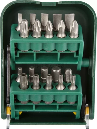 Набор бит &quot;EXPERT&quot;, KRAFTOOL 26135-H21, в мобильном бит-боксе с клипсой, Cr-V, 25мм, 21 предмет 26135-H21 купить в Ханты-Мансийске