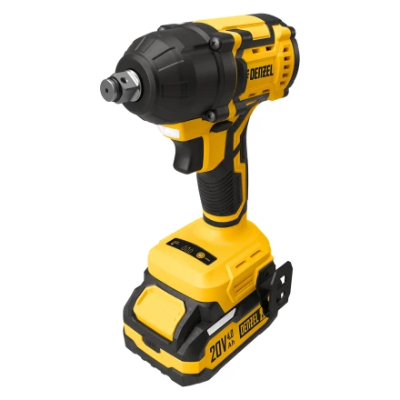 Гайковерт ударный аккумуляторный бесщет. CIWH-BL-20-500, Li-Ion, 20 В// Denzel купить в Ханты-Мансийске