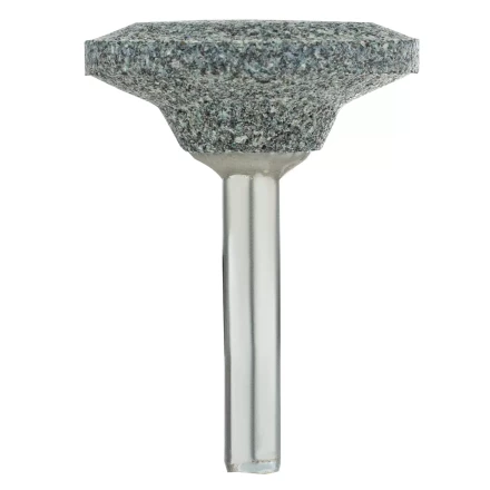 Шарошка абразивная, диск, 32 x 12 мм, для дрели,  хвостовик d6 мм, 63С Denzel 76024 купить в Ханты-Мансийске