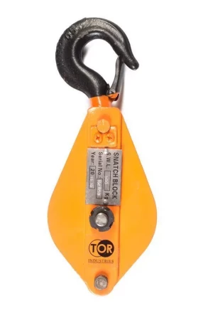 Блок монтажный однорольный с  крюком TOR HQG(L) K1-0,5 т с откидной щекой (K) 1048146 купить в Ханты-Мансийске