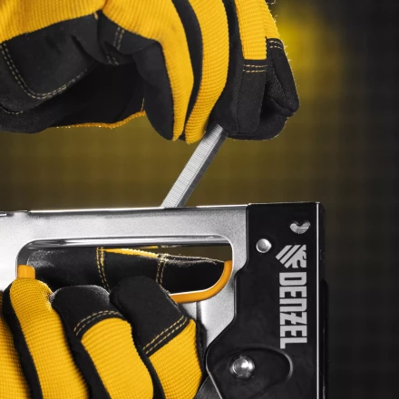 Скобы Denzel 12 мм, для мебельного степлера, тип 53, 2000 шт. 41103 купить в Ханты-Мансийске