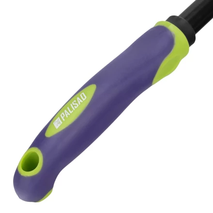 Грабли 6-зубые Palisad, 110х300 мм, стальные, обрезиненная эргономичная рукоятка, LSR1, 62061 купить в Ханты-Мансийске