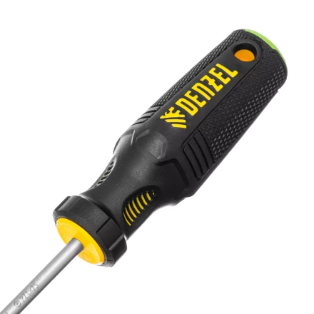 Отвертка, PZ1x75 мм, S2, 3к рукоятка Denzel 122057 купить в Ханты-Мансийске
