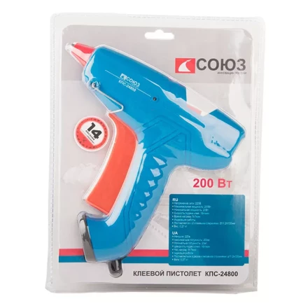 Пистолет клеевой СОЮЗ КПС-24800 купить в Ханты-Мансийске