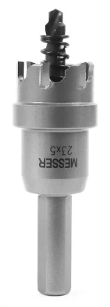 ТСТ коронка MESSER 23X5 с центрирующим сверлом и толкающей пружиной купить в Ханты-Мансийске