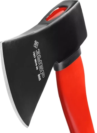 Топор ЗУБР &quot;МАСТЕР&quot; кованый с двухкомпонентной стеклопластиковой рукояткой, 0,8кг 2061-08 купить в Ханты-Мансийске