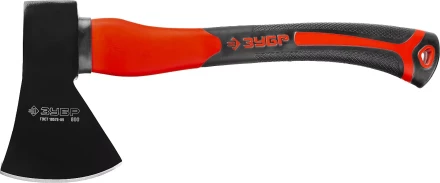 Топор ЗУБР &quot;МАСТЕР&quot; кованый с двухкомпонентной стеклопластиковой рукояткой, 0,8кг 2061-08 купить в Ханты-Мансийске