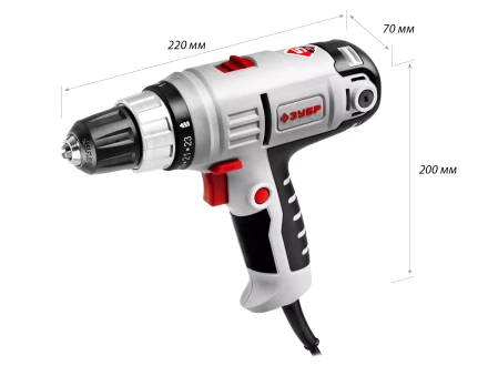 Дрель-шуруповерт сетевая в кейсе ЗСШ-300-2 К серия МАСТЕР купить в Ханты-Мансийске