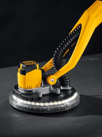 STEHER d225 мм, 500 Вт, подсветка, бесщеточная шлифовальная машина для стен (жираф), кейс (DWB-500) купить в Ханты-Мансийске