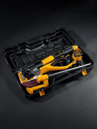 STEHER d225 мм, 500 Вт, подсветка, бесщеточная шлифовальная машина для стен (жираф), кейс (DWB-500) купить в Ханты-Мансийске