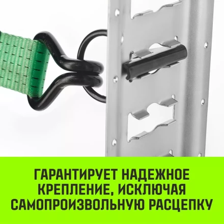 Кольцо для такелажной рейки HITCH ER405 E-Track черное (SZ067444) купить в Ханты-Мансийске