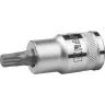 Торцовая бита-головка KRAFTOOL "INDUSTRIE QUALITAT", материал S2, SPLINE, сатинированная, 1/2", M6 27911-06_z01 купить в Ханты-Мансийске