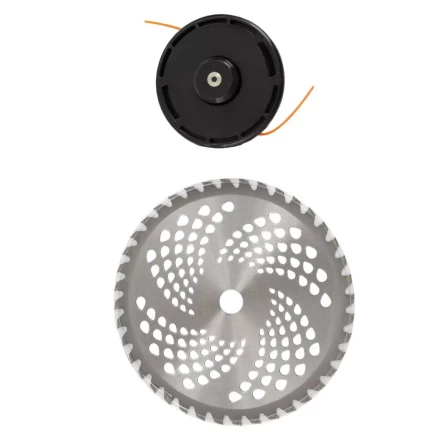 Триммер бензиновый DTL-33S, 33 см3, разъемная штанга, состоит из 2 частей Denzel 96262 купить в Ханты-Мансийске