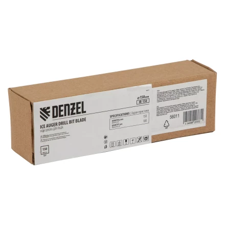 Нож шнека для льда IR-150, диаметр 150 мм, комплект 2 шт Denzel 56011 купить в Ханты-Мансийске