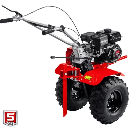 ЗУБР увеличенные колеса, 7 л.с., мотоблок с понижающей передачей (МТБ-400 У) купить в Ханты-Мансийске