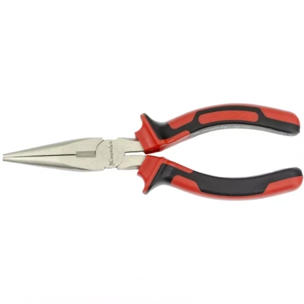 Длинногубцы NICKEL 160 мм прямые никелированные двухкомпонентные рукоятки MTX 171649 купить в Ханты-Мансийске