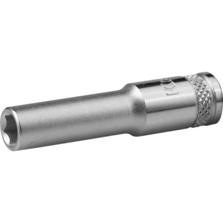 Торцовая головка KRAFTOOL "INDUSTRIE QUALITAT", удлиненная, Cr-V, FLANK, хромосатинированная, 1/4", 7 мм 27817-07_z01 купить в Ханты-Мансийске