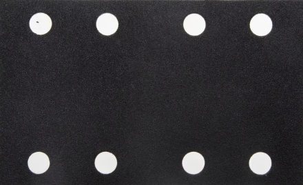 Лист шлиф. универс. URAGAN "Оптимал. для тверд. пород дерева" 8 отв. по линии, на липучке, для ПШМ, P120, 80х133мм, 10шт 907-22111-120-10 купить в Ханты-Мансийске