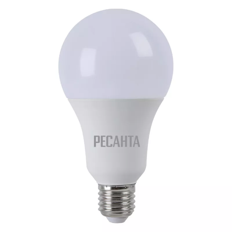 Лампа светодиодная РЕСАНТА LL-R-A80-20W-230-4K-E27 76/1/22 купить в Ханты-Мансийске