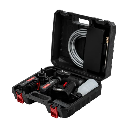 Моечная машина высокого давления аккумуляторная А-21-02, 40 бар, 4 л/мин, Li-ion 21 В, 2 акк.// MTX купить в Ханты-Мансийске