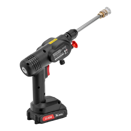 Моечная машина высокого давления аккумуляторная А-21-02, 40 бар, 4 л/мин, Li-ion 21 В, 2 акк.// MTX купить в Ханты-Мансийске