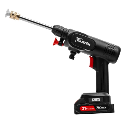 Моечная машина высокого давления аккумуляторная А-21-02, 40 бар, 4 л/мин, Li-ion 21 В, 2 акк.// MTX купить в Ханты-Мансийске