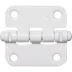 Петля накладная стальная "ПН-40", цвет белый, универсальная, 40мм 37621-40 купить в Ханты-Мансийске