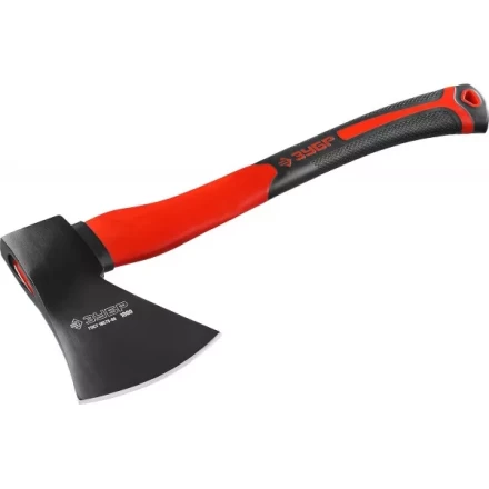 Топор ЗУБР &quot;МАСТЕР&quot; кованый с двухкомпонентной стеклопластиковой рукояткой, 1,0кг 2061-10 купить в Ханты-Мансийске