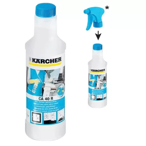 Средство чистящее KARCHERC A40R, для стекол, 0,5 л, БЕЗ РАСПЫЛИТЕЛЯ купить в Ханты-Мансийске