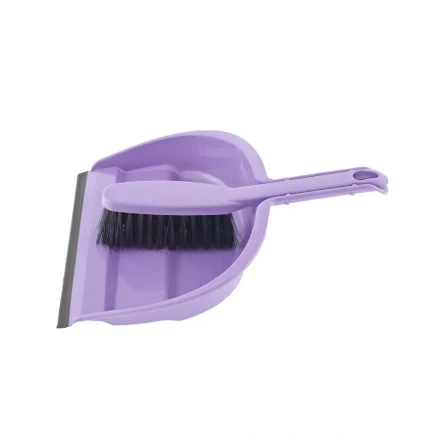 Набор совок с кромкой 313х221 мм и щетка-сметка 305 мм сиреневый ТМ Elfe 93311 купить в Ханты-Мансийске