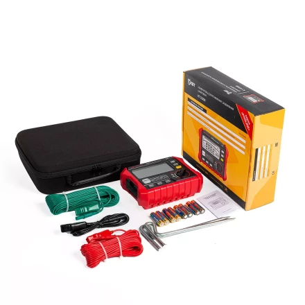 Тестер сопротивления заземления цифровой КВТ KT 2302 (87240) купить в Ханты-Мансийске