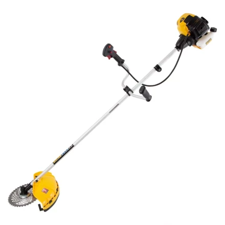 Триммер бензиновый DTL-33, 33 см3, неразъемная штанга, состоит из 2 частей Denzel 96261 купить в Ханты-Мансийске