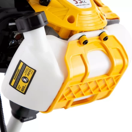 Триммер бензиновый DTL-33, 33 см3, неразъемная штанга, состоит из 2 частей Denzel 96261 купить в Ханты-Мансийске