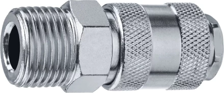 ЗУБР 1/2M - рапид муфта, переходник, Профессионал (64911-1/2) купить в Ханты-Мансийске