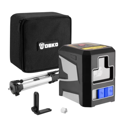 Уровень лазерный DKLL12 SET 2 DEKO, 065-0100 купить в Ханты-Мансийске