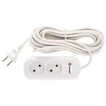 Удлинитель бытовой серия EU, без заземления, 7м, 2 роз., 6А Stern 95723 купить в Ханты-Мансийске