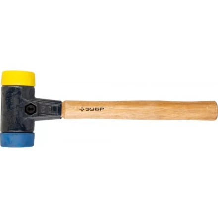 Молоток ЗУБР "ЭКСПЕРТ" многофункциональный, сборочный, ручка из ясеня, сменные бойки, для металлообработки, 1100г, 50мм 2044-50 купить в Ханты-Мансийске
