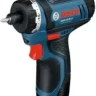 Аккумуляторный шуруповерт BOSCH GSR 10.8-LI (0.601.992.906) купить в Ханты-Мансийске