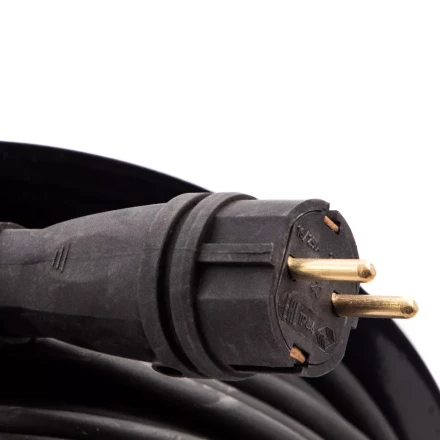 Удлинитель силовой 50 м, 16А, тип УХз16, КГ 3 x 2.5 мм, на стальной катушке, 4 розетки Сибртех 95880 купить в Ханты-Мансийске