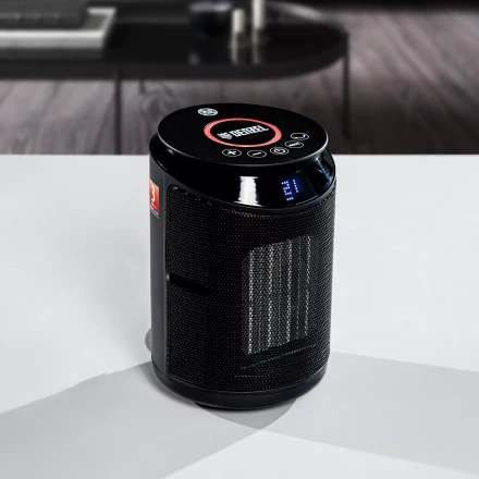 Тепловентилятор электрический керамический Denzel DTFC-2000, пульт, 3 режима, вентилятор, нагрев 1000/2000 Вт 96419 купить в Ханты-Мансийске