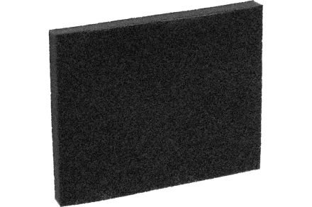Губка для шлифования, 125 х 100 х 10 мм, средняя жесткость, P 100, Сибртех 757227 купить в Ханты-Мансийске