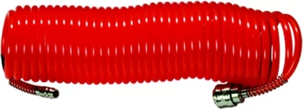 Шланг спиральный воздушный 15 м с быстросъемными соединениями  MATRIX 57006 купить в Ханты-Мансийске
