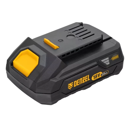 Дрель-шуруповерт аккумуляторная, бесщет.  Denzel 26141 BLDL-18-0 Li-Ion, 18 В купить в Ханты-Мансийске