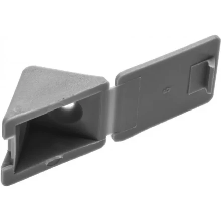 Уголок мебельный ЗУБР с шурупом, цвет св-серый, 4,0x15мм, ТФ6, 4шт 4-308256-6 купить в Ханты-Мансийске